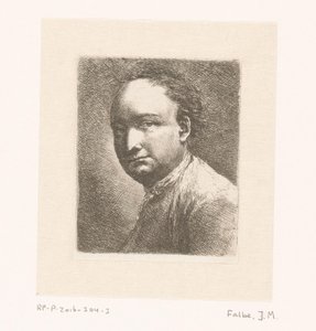 Portret van de schilder Johann Harper