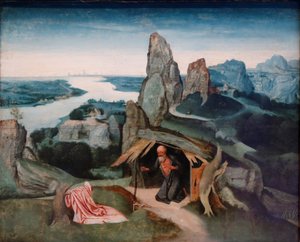 Sint Hiëronymus in de wildernis