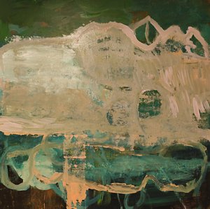 Etherische groene stroom door Joackim Schou Dahle