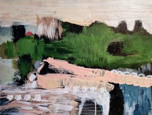 Rustig abstract landschap door Joackim Schou Dahle
