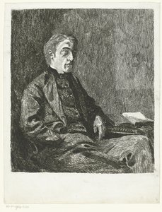 Zelfportret van kunstenaar Joan Berg