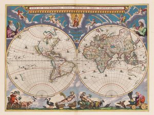 Le grand atlas, ou cosmographie Blauiane, waarin de aarde, de zee en de hemel nauwkeurig worden beschreven, vol.I