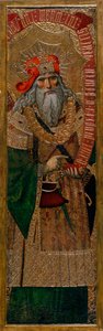 David - Schilderij van Joan Gasco (actief 1500-1529) door Joan Gascó