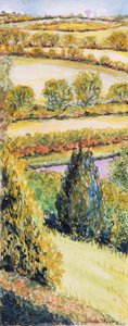 Suffolk Landschap, uitzicht vanuit het voorraam, 2000