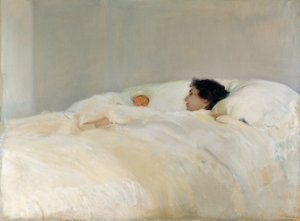 Moeder door Joaquín Sorolla
