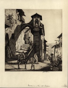 Madonna in de muur, Subiaco, 1929
