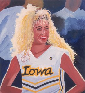 Iowa cheerleader