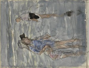 Figuren in zee