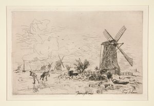 Batavia door Johan Barthold Jongkind