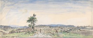 Landschap door Johan Barthold Jongkind
