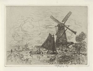 Molens bij Rotterdam