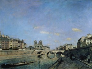 De Seine en Notre Dame in Parijs