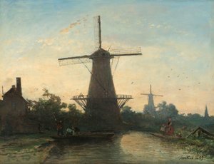 Molens bij Rotterdam