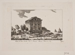 Antiek gebouw door Johan Bülow