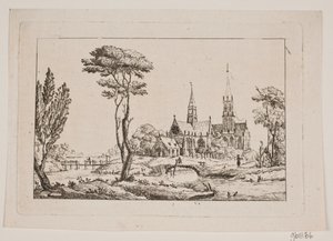Gotische Kerk door Johan Bülow