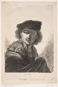 Rembrandt, Borstbeeld door Johan Bülow