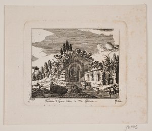 Romeinse ruïnes door Johan Bülow