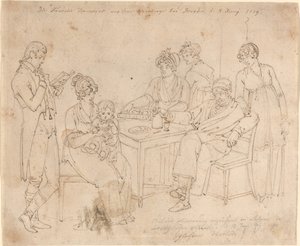 De Familie Nauwerk door Johan Christian Dahl