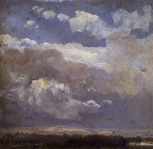 Onweerswolken door Johan Christian Dahl