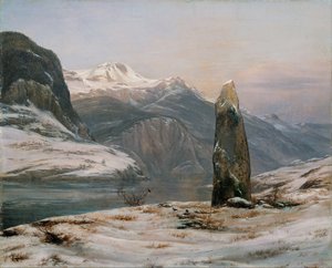 Winter aan de Sognefjord