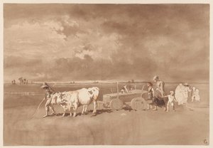 Begrafenis in de Campagna door Johan Daniël Koelman