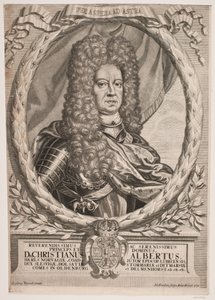 Hertog Christian Albrecht van Gottorp door Johan Friedlein