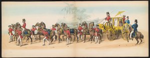 Maskerade van de Delftse studenten, 1857 (plaat 3) door Johan Hendrik Hoffmeister