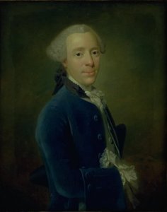 Portret van staatsraad Johan Henrik Kirchhoff door Johan Hörner