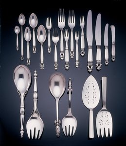 Eikel patroon bestekset
