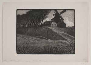 De molen van de koningin door Johan Rohde