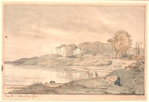 Landschap door Johan Thomas Lundbye