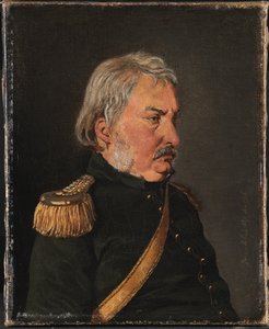 Kolonel Joachim Theodor Lundbye, vader van de kunstenaar door Johan Thomas Lundbye