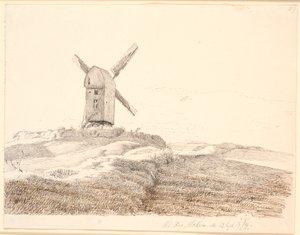 Stubmolen bij Kalundborg door Johan Thomas Lundbye