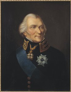 Portret van Graaf Johan Christopher von Toll (1743-1817) door Johan Way