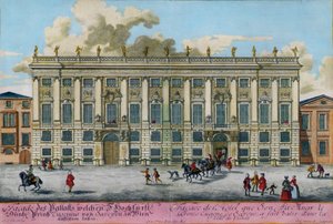 Het Winterpaleis van Prins Eugen van Savoye in de Himmelpfortgasse