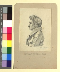 Carl Witte (Dr. jur. et phil., 1800-1883), dichter door Johann Adam Klein