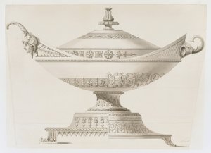 Gedekte terrine door Johann Alois Seethaler