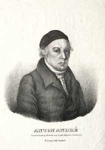 Portret van Anton André