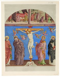Christus aan het kruis in de kerk van S. Domenico in Arezzo