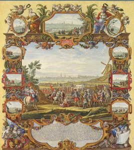 Verovering van het Franse fort Menin door de geallieerde troepen in 1706