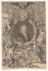 Portret van Alexander Sigismund paltsgraaf van Neuburg door Johann August Corvinus