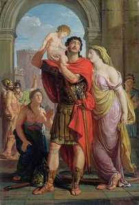 Het vertrek van Hector, 1814-16