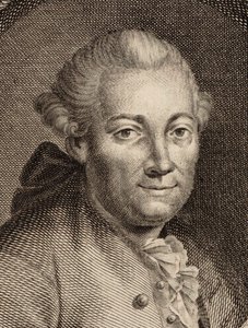Portret van de componist Florian Leopold Gassmann 1729-1774, 1780