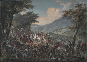 Keizer Alexander I en zijn gevolg passeerden de Vogezen in juli 1815, 1825