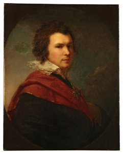 Portret van de Russische dichter Apollon Maikov (1761-1838)