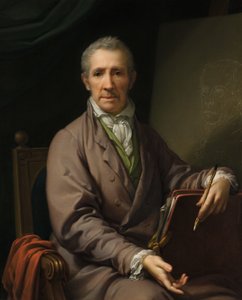 Zelfportret aan de ezel