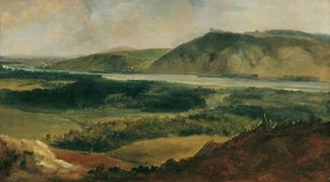 Donaulandschap, gezien vanaf de Bisamberg