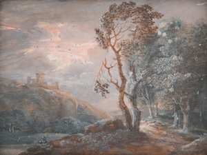 Landschap door Johann Christian Brand