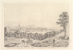 Paden in het Hertogdom Salzburg, begin 19e eeuw door Johann Christian Erhard