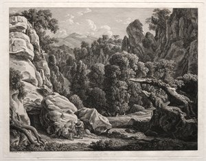 Heroïsch Landschap: Landschap met de Verzoeking van Christus